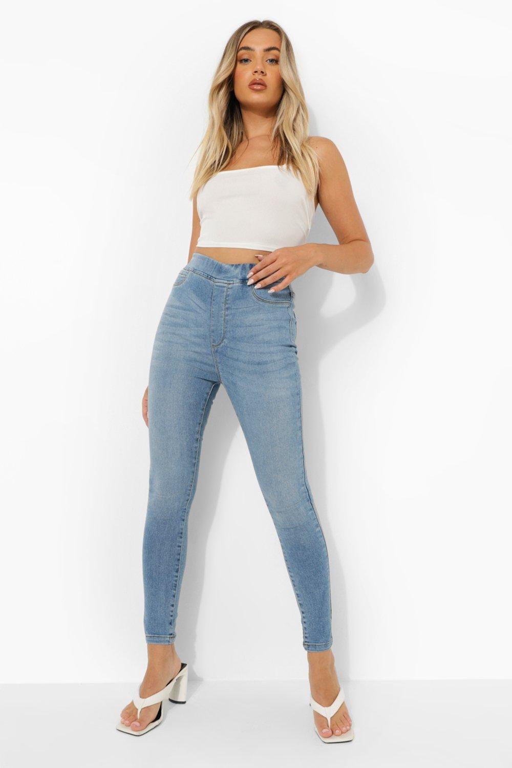 Stonewash jeggings sale